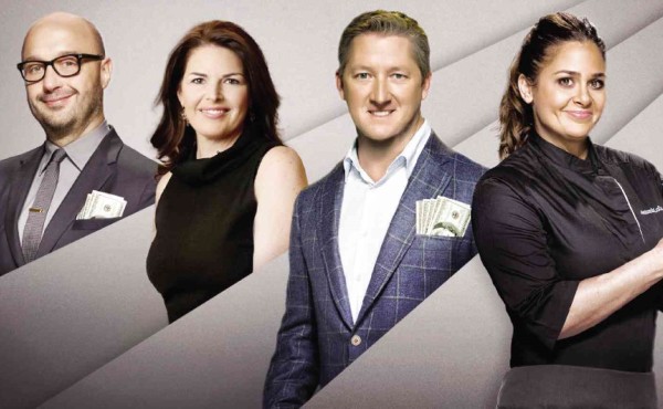 THE HOSTS of “Restaurant Startup” (from left): Joe Bastianich, Elizabeth Blau, Tim Love and Antonia Lofaso