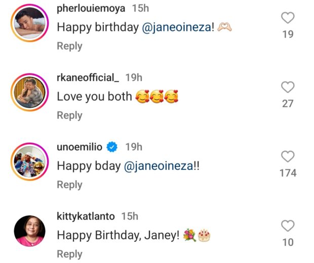 Instagram comments