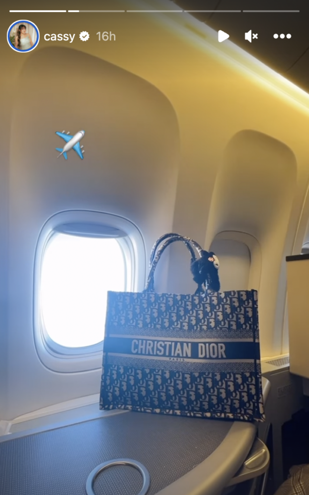 Cassy Legaspi flight