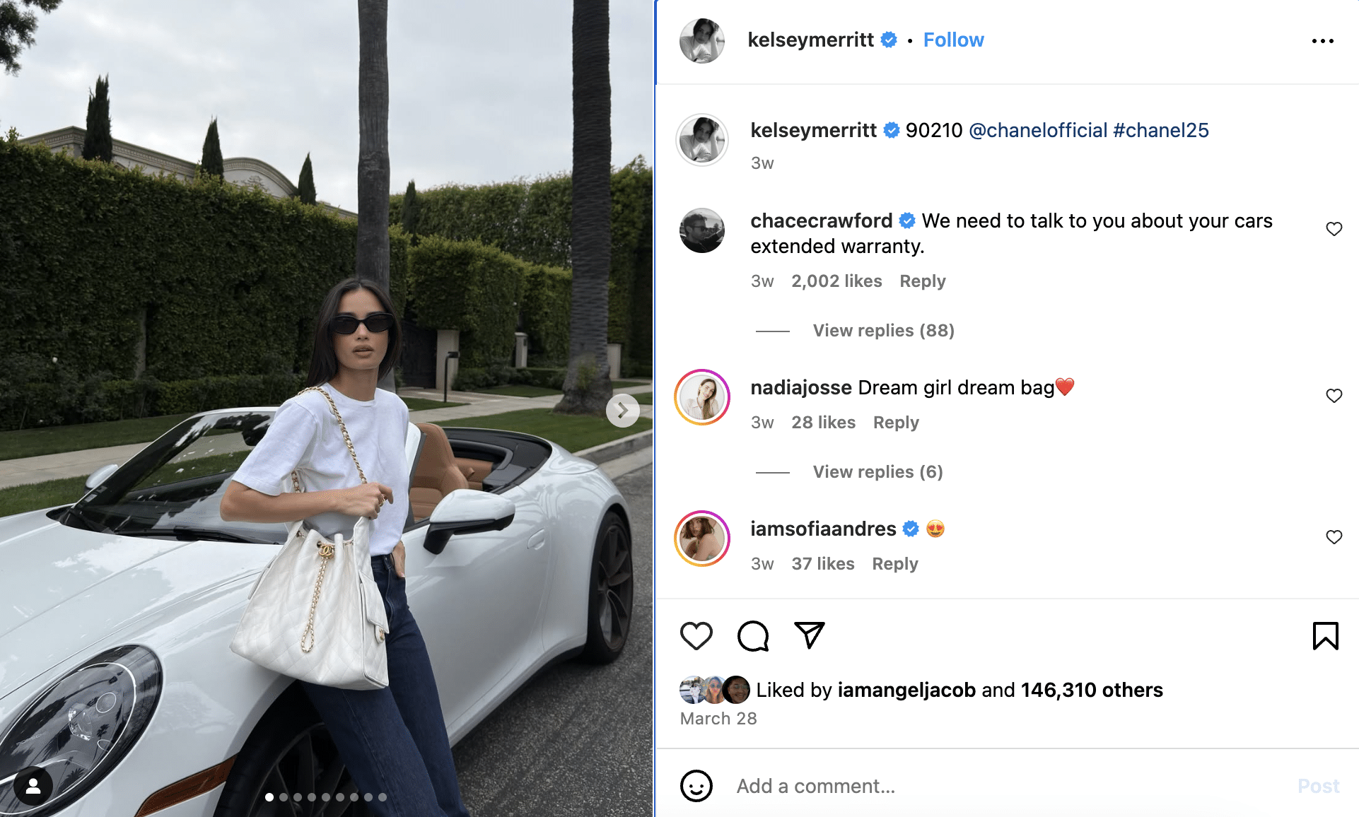 Image: Screengrab from Instagram/@kelseymerritt