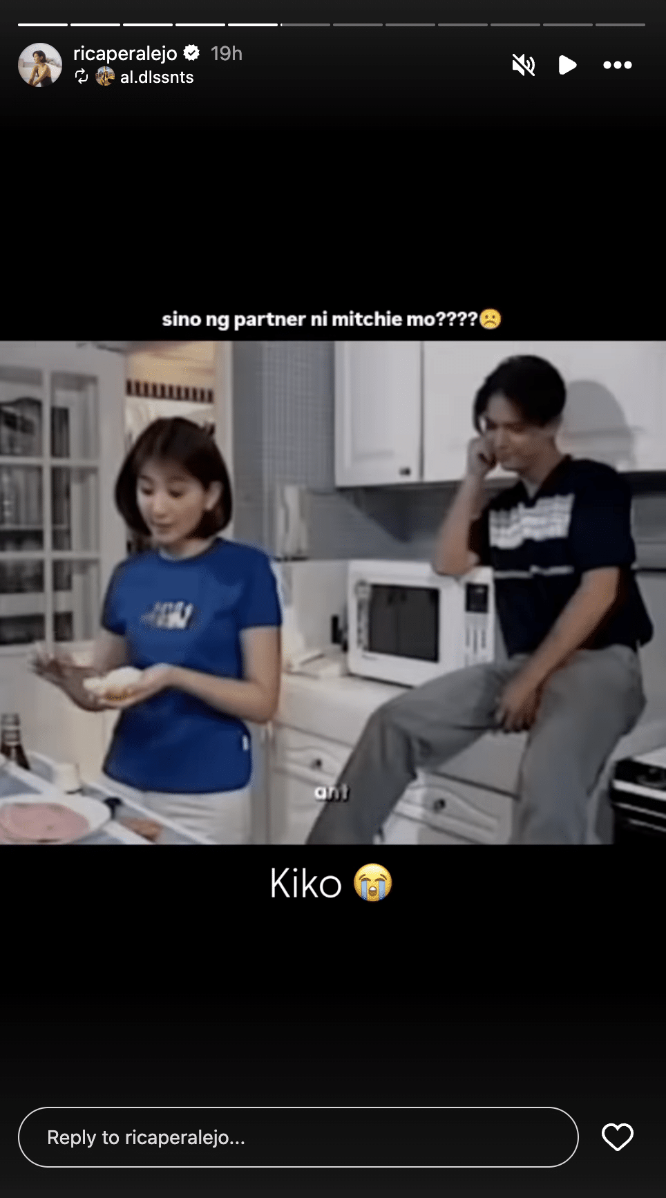 Image: Screengrab from Instagram/@ricaperalejo