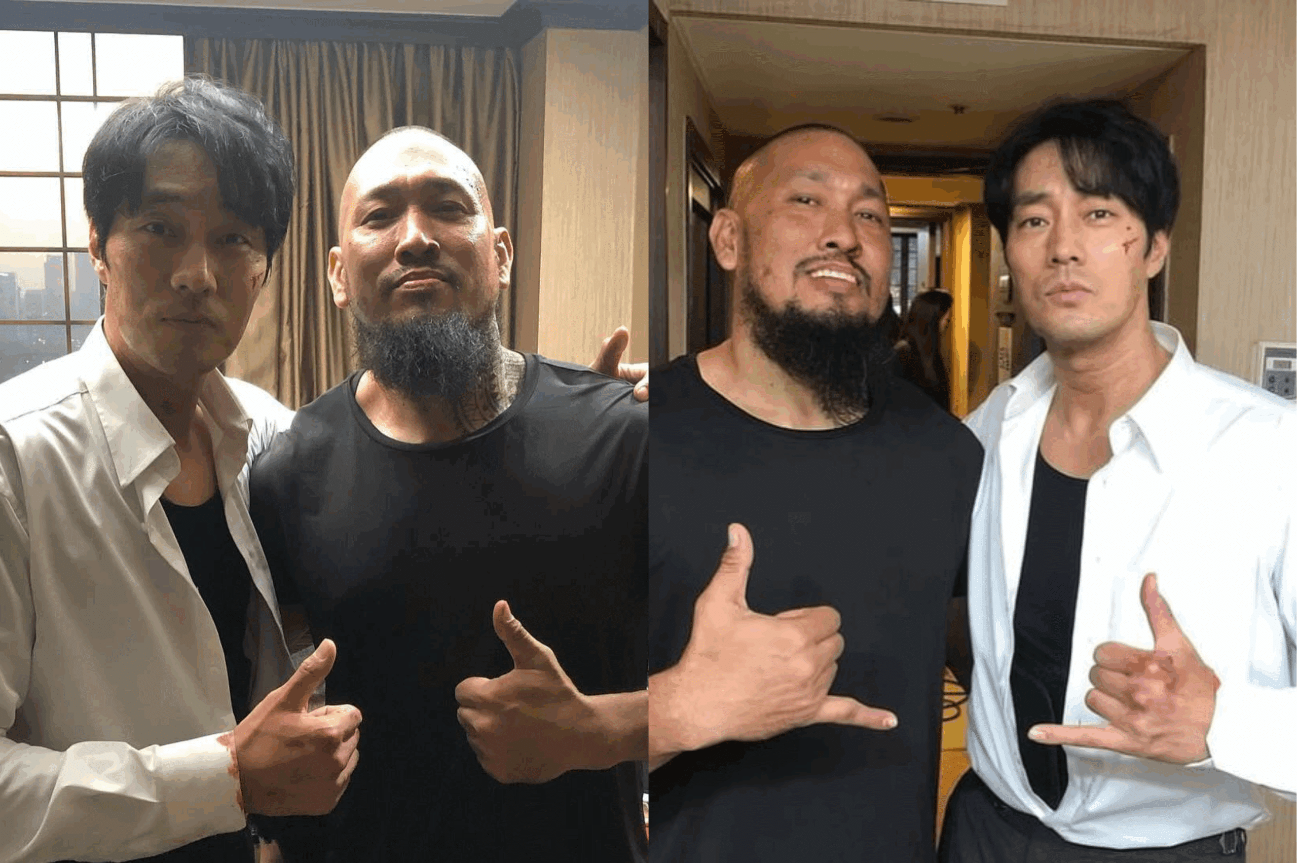 Filipino actor Tanjo Villoso part of cast in K-drama ‘Mercy for None'. Images: Facebook/Tanjo