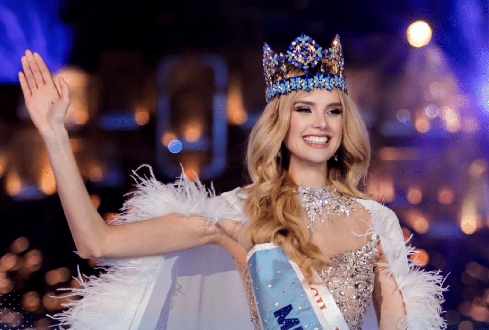 Miss World org honors its reigning queen Krystyna Pyszková